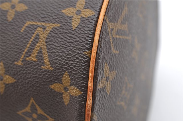 Authentic Louis Vuitton Monogram Papillon 30 Hand Bag M51385 LV 9686C