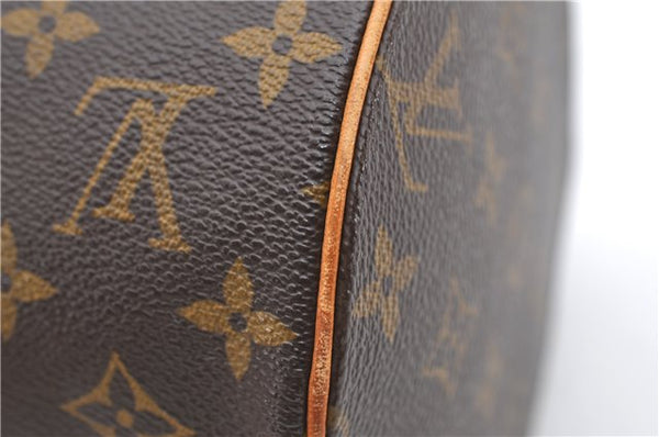 Authentic Louis Vuitton Monogram Papillon 30 Hand Bag M51385 LV 9686C