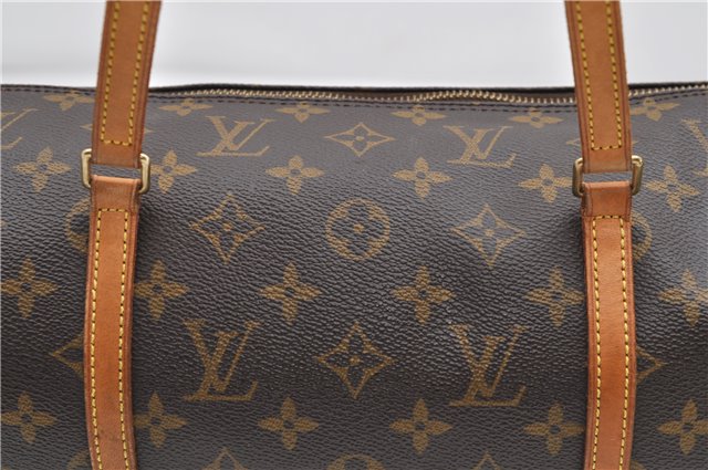 Authentic Louis Vuitton Monogram Papillon 30 Hand Bag M51385 LV 9686C