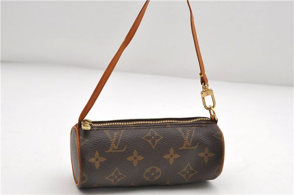Authentic Louis Vuitton Monogram Papillon 30 Hand Bag M51385 LV 9686C