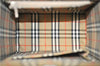 Authentic BURBERRY Check Vintage Leather Hand Bag Purse Black 9686E