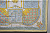 Authentic HERMES Carre 90 Scarf "CIELS BYZANTINS" Silk Yellow 9689C