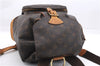 Authentic Louis Vuitton Monogram Montsouris GM Backpack M51135 LV 9692D