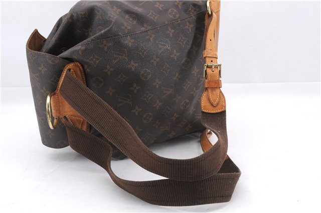 Authentic Louis Vuitton Monogram Montsouris GM Backpack M51135 LV 9692D