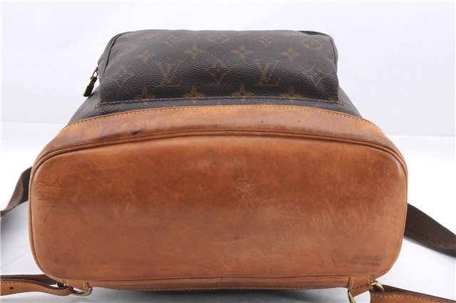 Authentic Louis Vuitton Monogram Montsouris GM Backpack M51135 LV 9692D