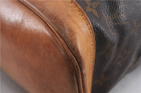 Authentic Louis Vuitton Monogram Montsouris GM Backpack M51135 LV 9692D