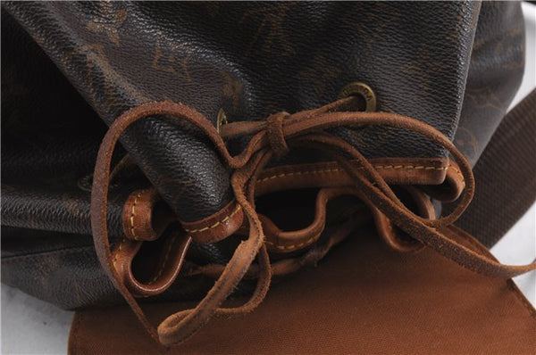 Authentic Louis Vuitton Monogram Montsouris GM Backpack M51135 LV 9692D