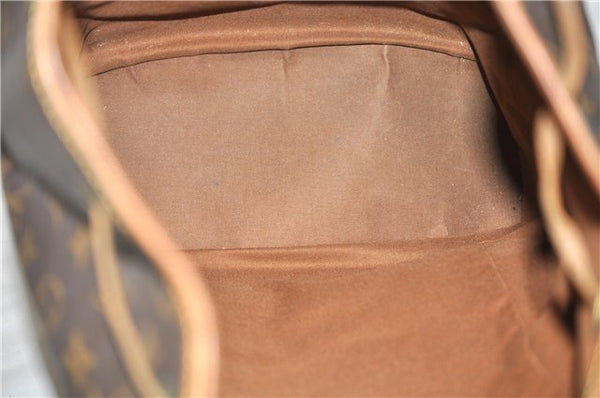 Authentic Louis Vuitton Monogram Montsouris GM Backpack M51135 LV 9692D