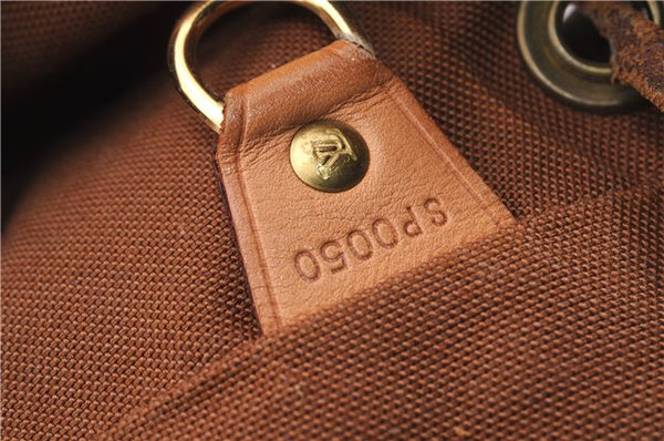 Authentic Louis Vuitton Monogram Montsouris GM Backpack M51135 LV 9692D