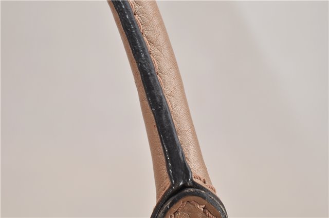 Authentic GUCCI Vintage Sukey Shoulder Tote Bag Leather 211944 Beige 9692F