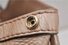 Authentic GUCCI Vintage Sukey Shoulder Tote Bag Leather 211944 Beige 9692F