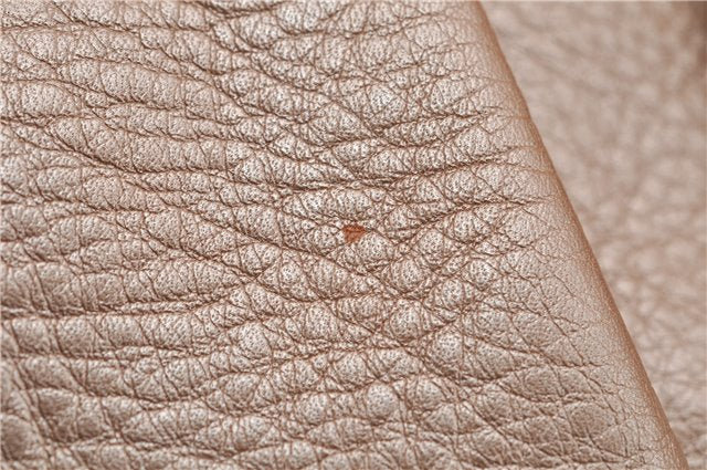 Authentic GUCCI Vintage Sukey Shoulder Tote Bag Leather 211944 Beige 9692F