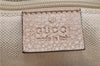 Authentic GUCCI Vintage Sukey Shoulder Tote Bag Leather 211944 Beige 9692F