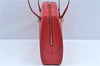 Authentic Louis Vuitton Epi Voltaire Shoulder Tote Bag Purse Red M52437 LV 9695D