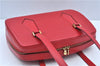 Authentic Louis Vuitton Epi Voltaire Shoulder Tote Bag Purse Red M52437 LV 9695D