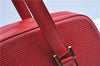 Authentic Louis Vuitton Epi Voltaire Shoulder Tote Bag Purse Red M52437 LV 9695D