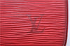 Authentic Louis Vuitton Epi Voltaire Shoulder Tote Bag Purse Red M52437 LV 9695D