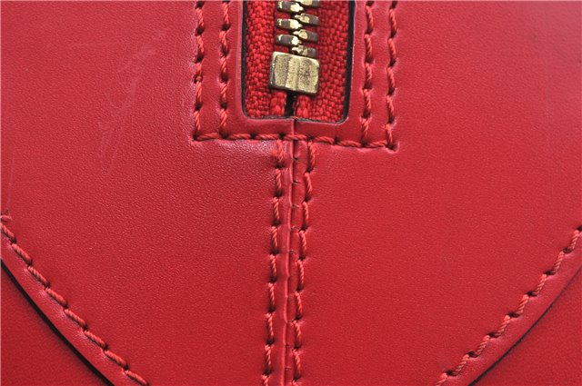 Authentic Louis Vuitton Epi Voltaire Shoulder Tote Bag Purse Red M52437 LV 9695D