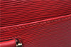 Authentic Louis Vuitton Epi Voltaire Shoulder Tote Bag Purse Red M52437 LV 9695D