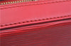 Authentic Louis Vuitton Epi Voltaire Shoulder Tote Bag Purse Red M52437 LV 9695D