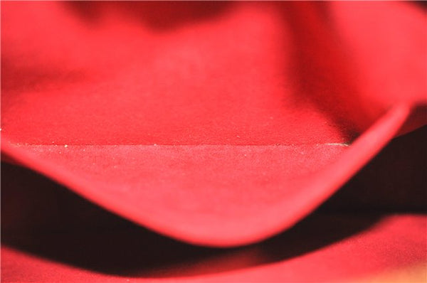 Authentic Louis Vuitton Epi Voltaire Shoulder Tote Bag Purse Red M52437 LV 9695D