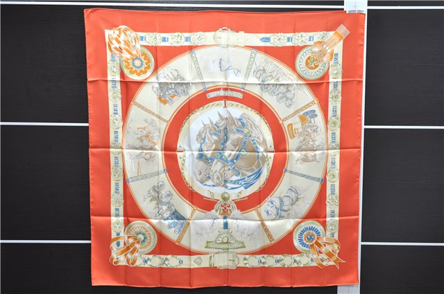 Authentic HERMES Carre 90 Scarf 