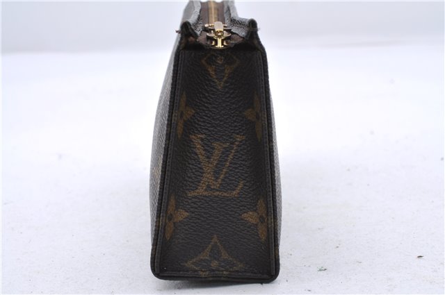 Auth Louis Vuitton Monogram Poche Toilette 15 Cosmetics Pouch M47546 LV 9697C