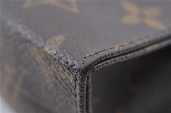 Auth Louis Vuitton Monogram Poche Toilette 15 Cosmetics Pouch M47546 LV 9697C