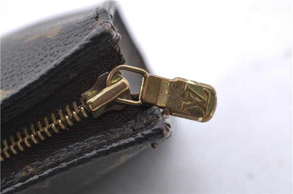 Auth Louis Vuitton Monogram Poche Toilette 15 Cosmetics Pouch M47546 LV 9697C