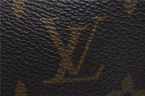Auth Louis Vuitton Monogram Poche Toilette 15 Cosmetics Pouch M47546 LV 9697C