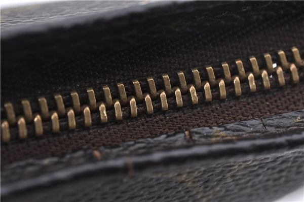 Auth Louis Vuitton Monogram Poche Toilette 15 Cosmetics Pouch M47546 LV 9697C