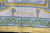 Authentic HERMES Carre 90 Scarf "CIELS BYZANTINS" Silk Yellow Box 9697D