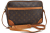 Auth Louis Vuitton Monogram Trocadero 30 Shoulder Cross Body Bag M51272 LV 9700C