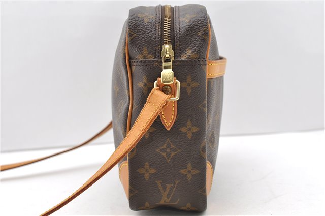 Auth Louis Vuitton Monogram Trocadero 30 Shoulder Cross Body Bag M51272 LV 9700C