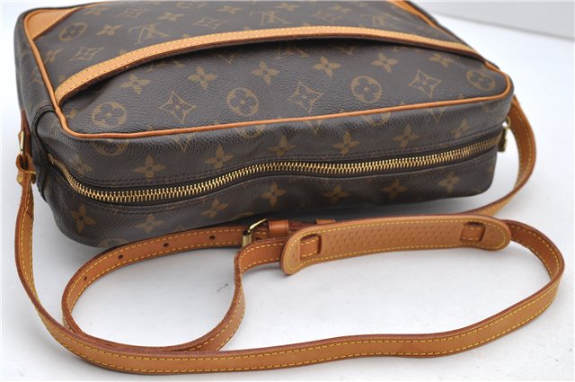 Auth Louis Vuitton Monogram Trocadero 30 Shoulder Cross Body Bag M51272 LV 9700C