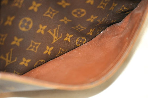 Auth Louis Vuitton Monogram Trocadero 30 Shoulder Cross Body Bag M51272 LV 9700C