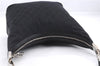 Authentic GUCCI Shoulder Hand Bag Purse GG Canvas Leather 0013814 Black 9704D