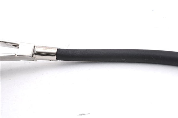 Authentic GUCCI Shoulder Hand Bag Purse GG Canvas Leather 0013814 Black 9704D