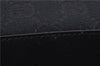 Authentic GUCCI Shoulder Hand Bag Purse GG Canvas Leather 0013814 Black 9704D