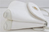 Authentic GUCCI Micro GG PVC Leather Shoulder Cross Body Bag Purse White 9705C