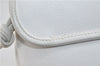 Authentic GUCCI Micro GG PVC Leather Shoulder Cross Body Bag Purse White 9705C