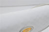 Authentic GUCCI Micro GG PVC Leather Shoulder Cross Body Bag Purse White 9705C