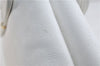 Authentic GUCCI Micro GG PVC Leather Shoulder Cross Body Bag Purse White 9705C