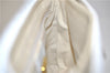 Authentic GUCCI Micro GG PVC Leather Shoulder Cross Body Bag Purse White 9705C
