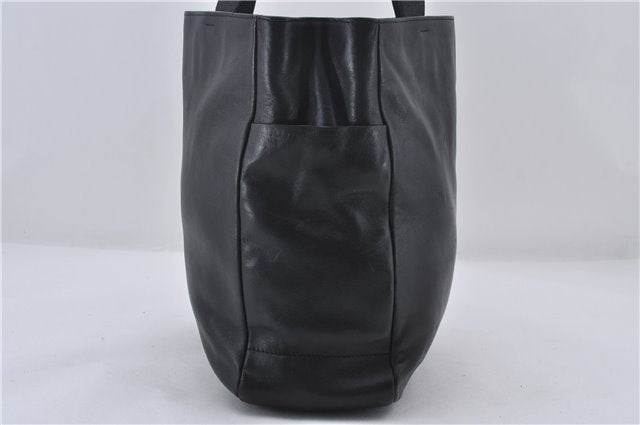 Authentic PRADA Leather Shoulder Hand Bag Purse Black 9705D