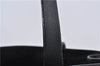Authentic PRADA Leather Shoulder Hand Bag Purse Black 9705D