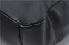 Authentic PRADA Leather Shoulder Hand Bag Purse Black 9705D