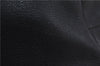 Authentic PRADA Leather Shoulder Hand Bag Purse Black 9705D