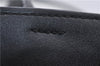 Authentic PRADA Leather Shoulder Hand Bag Purse Black 9705D