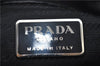 Authentic PRADA Leather Shoulder Hand Bag Purse Black 9705D